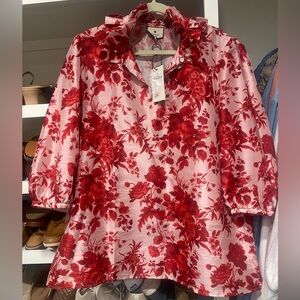 Tuckernuck Zinnia Bloom Bouvier Blouse